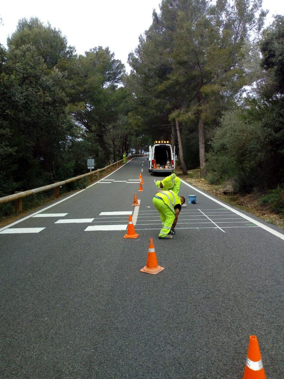 El Consell pren mesures per controlar la velocitat i el renou a la carretera de la serra de Tramuntana.