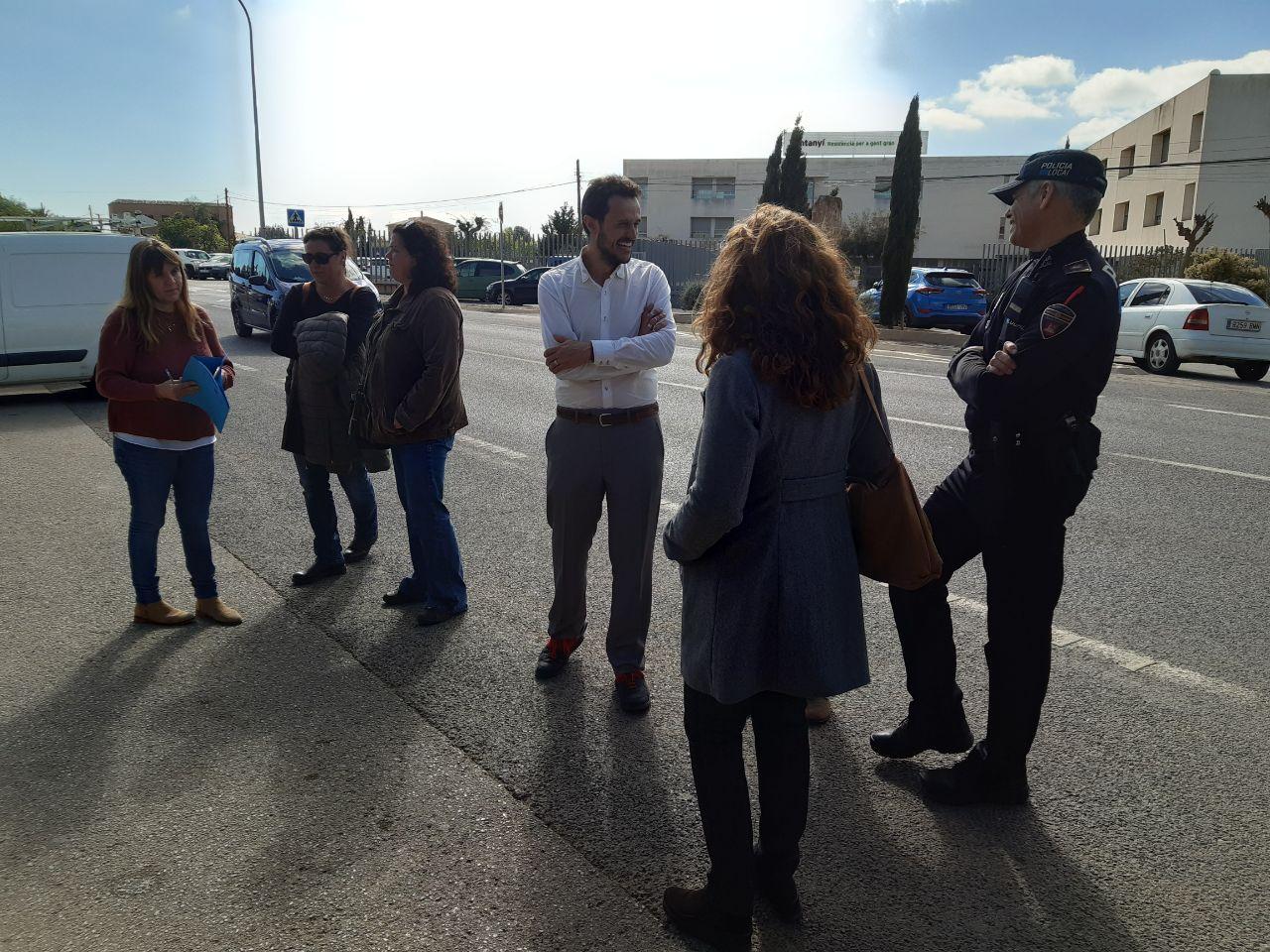 El Consell es coordina amb les entitats locals de Santanyí per donar solució als problemes de mobilitat al municipi.