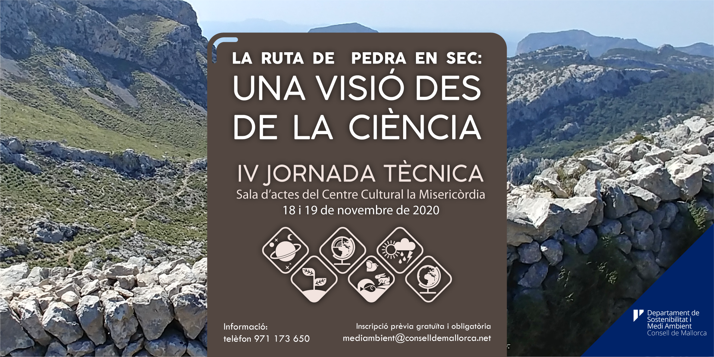IV Jornada Tècnica «La Ruta de Pedra en Sec: una visió des de la ciència»