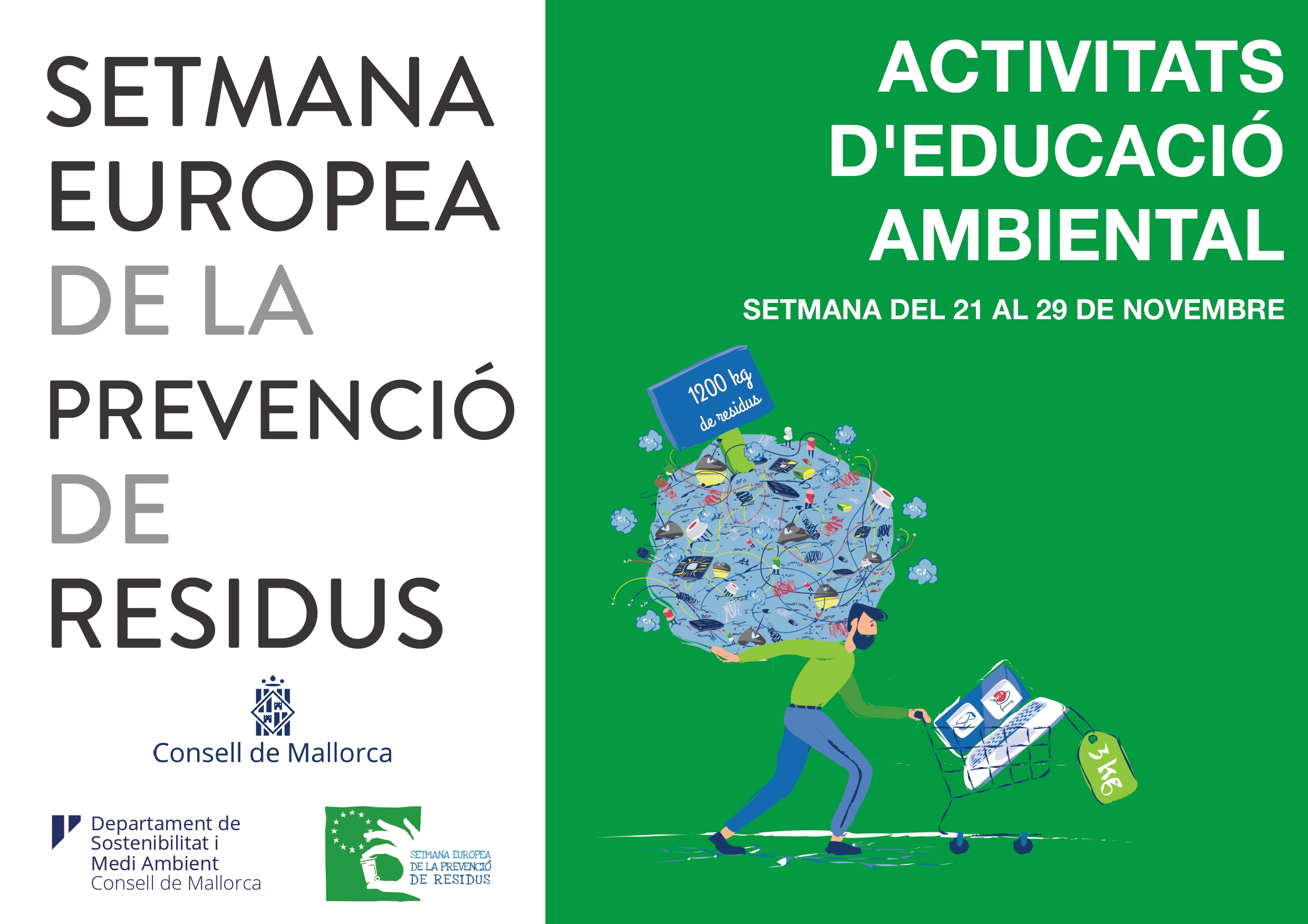Cartell Setmana Europea Prevenció Residus Consell de Mallorca