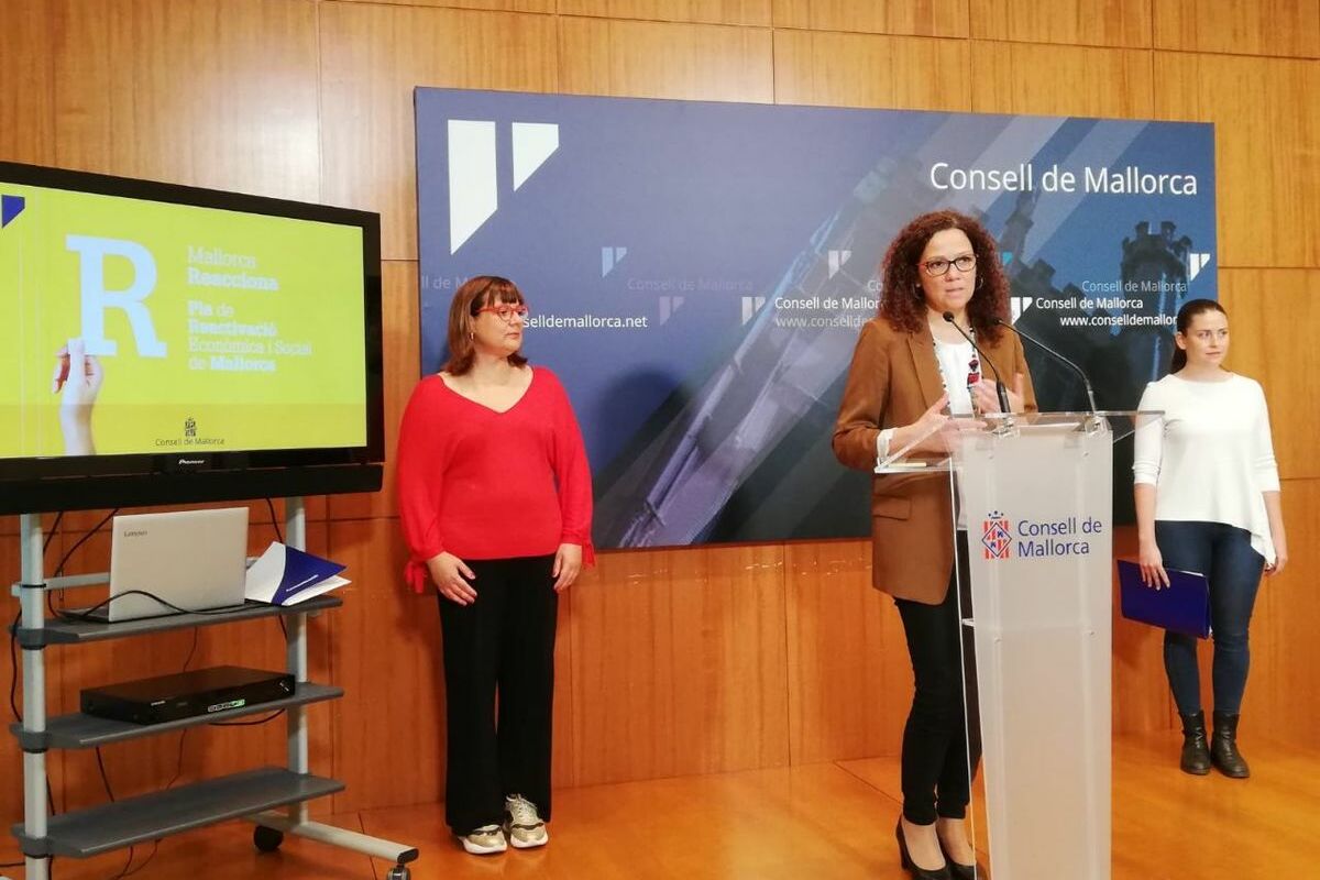 Roda de premsa de presentació de Mallorca Reacciona.