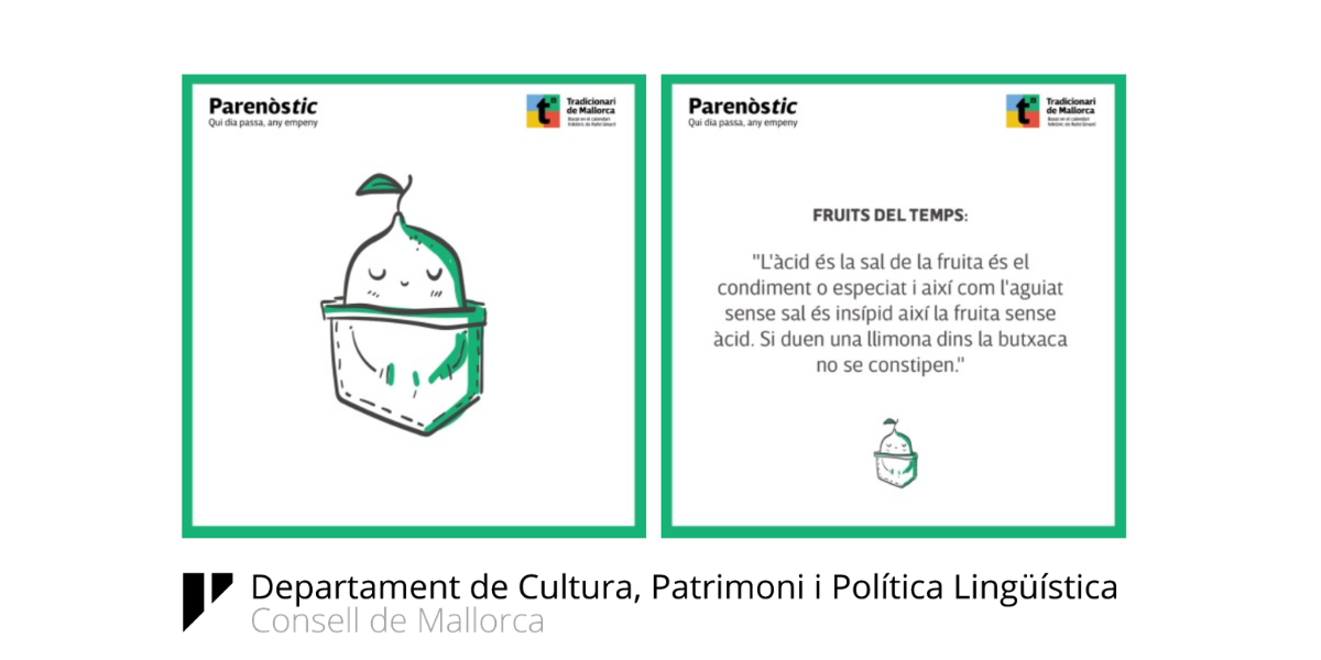Parenostic 2020 Fundació Mallorca Literària