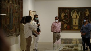 Visita prèvia a la reobertura del Museu de Mallorca