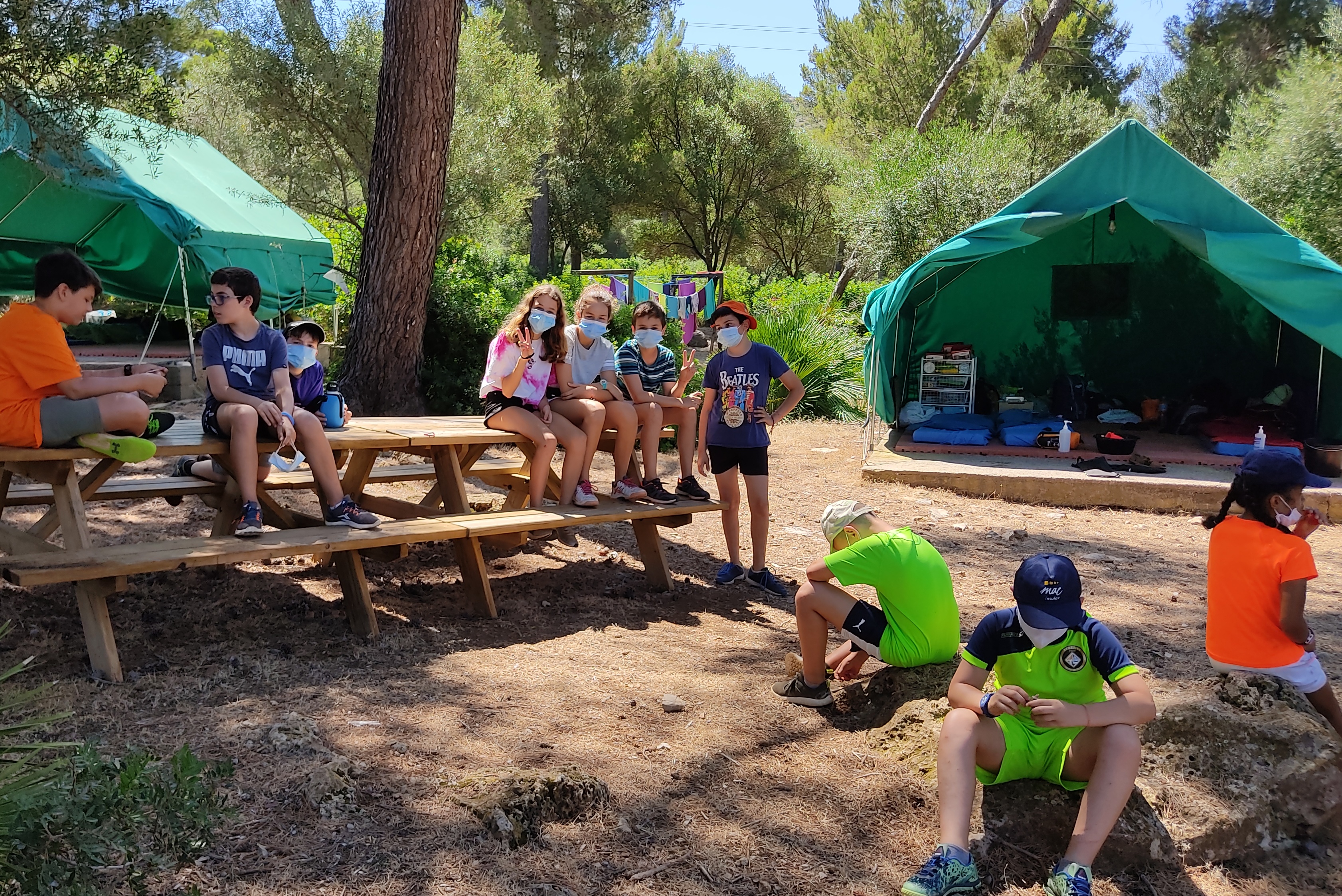 La Victòria acull aquesta setmana el primer torn de campaments per a infants i joves d’entre 8 i 15 anys organitzats per la Direcció Insular de Joventut i Participació del Consell de Mallorca.