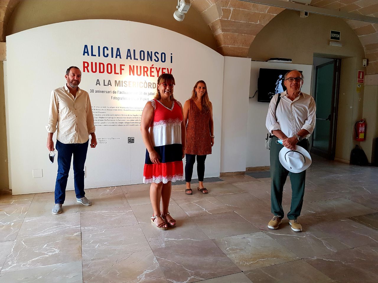 Inauguració de l'exposició «Alicia Alonso i Rudolf Nuréyev a la Misericòrdia