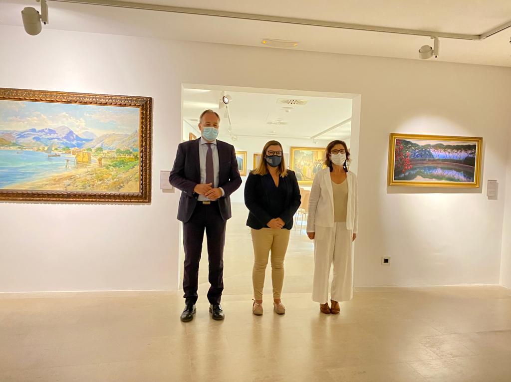 Inauguración de la renovación de la exposición dedicada a los siglos XIX y XX en el Museu de Mallorca.