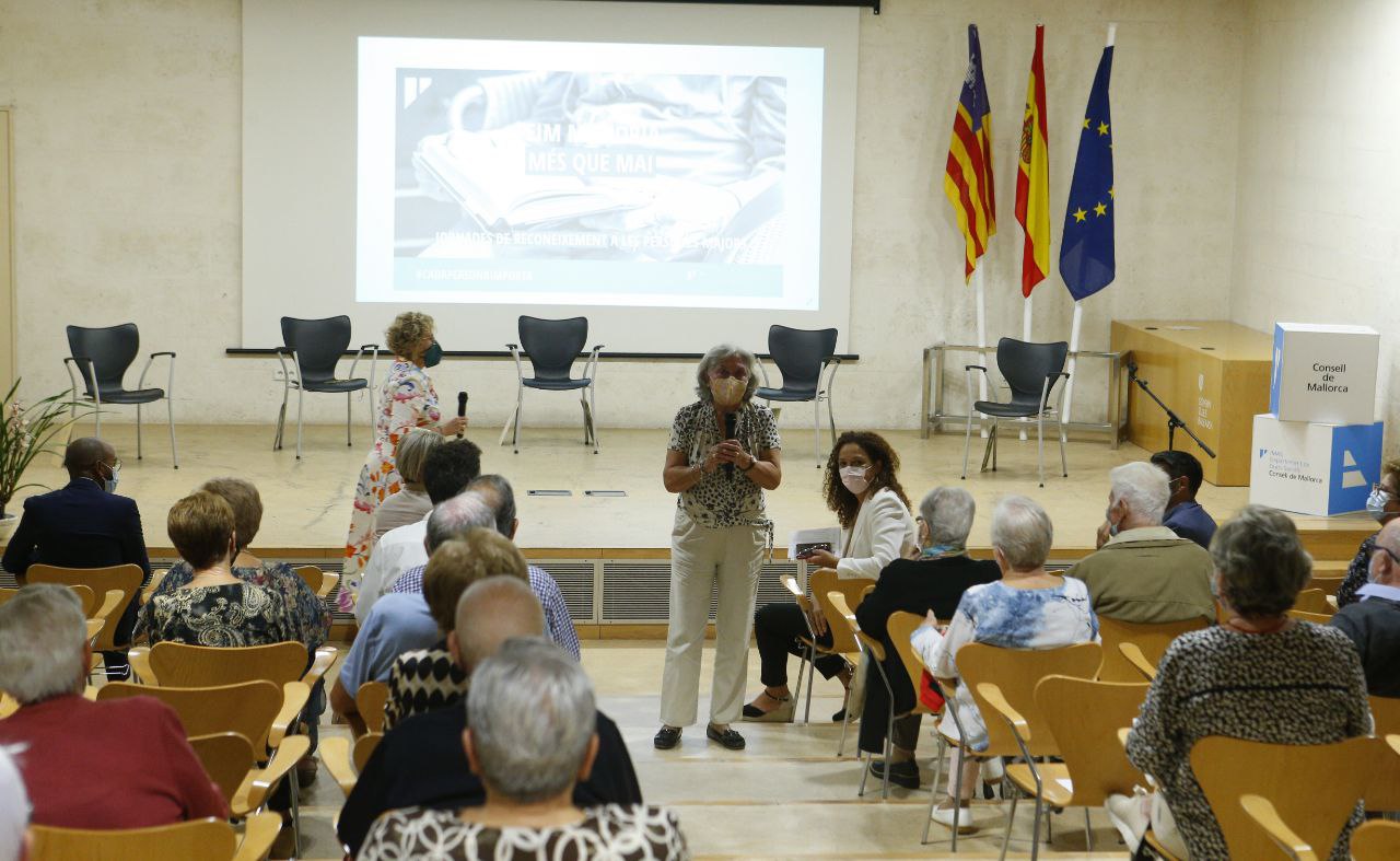 Acto para homenajear a las personas mayores de Mallorca.