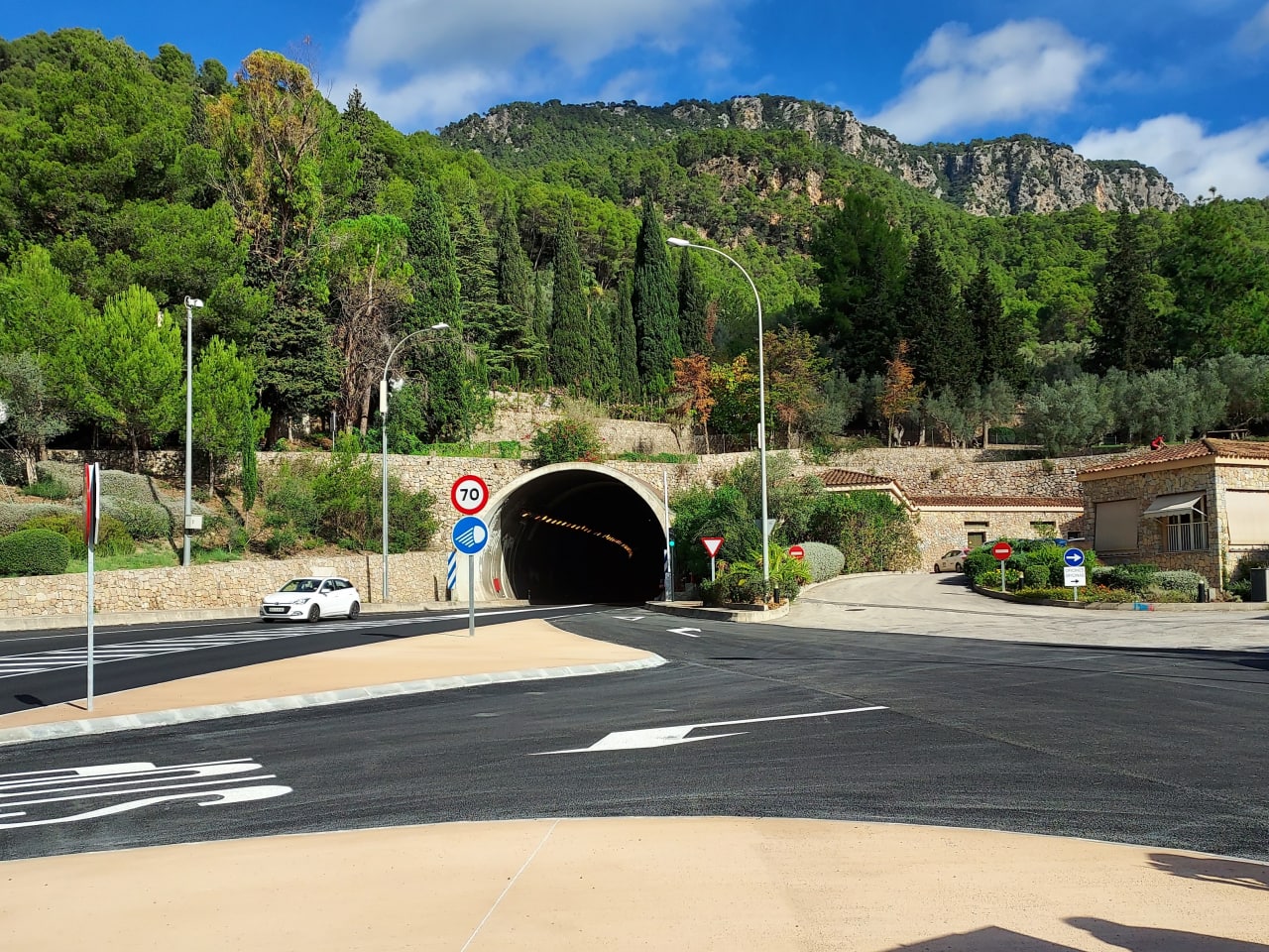 Inauguració de l'eliminació de l'àrea de peatge del túnel de Sóller