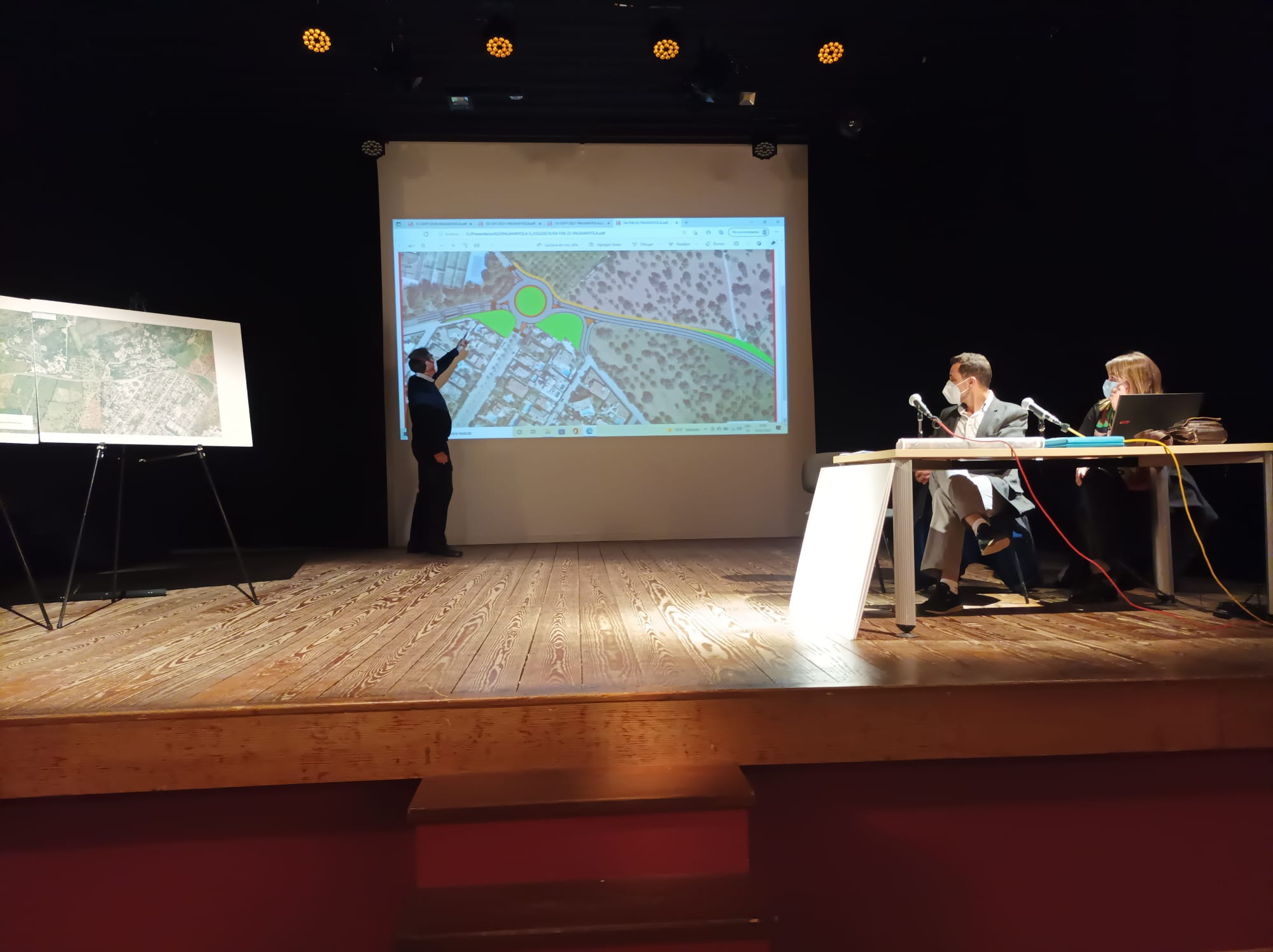 Presentació del projecte de millora de la carretera entre Palmanyola i s'Esgleieta.