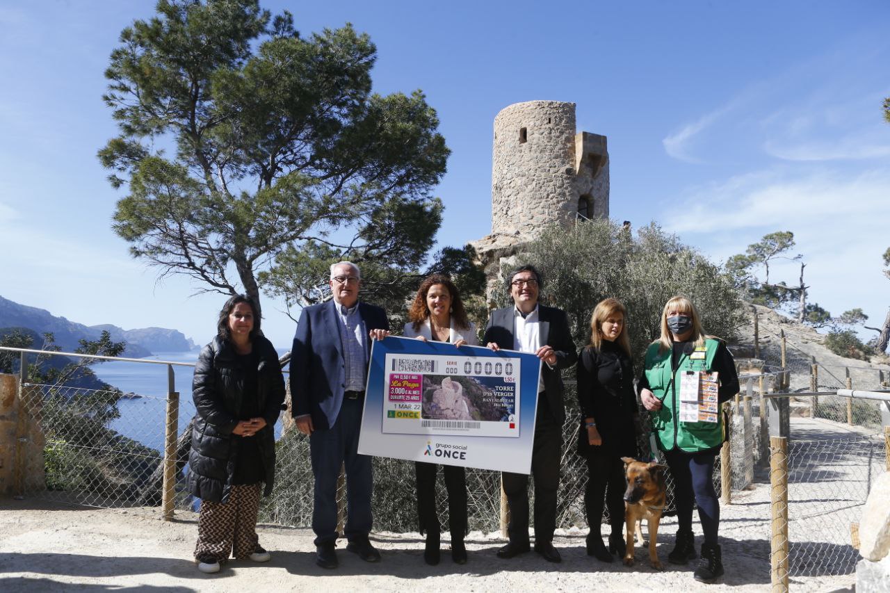 La Torre des Verger serà la imatge del cupó de l’ONCE del Dia de les Illes Balears.