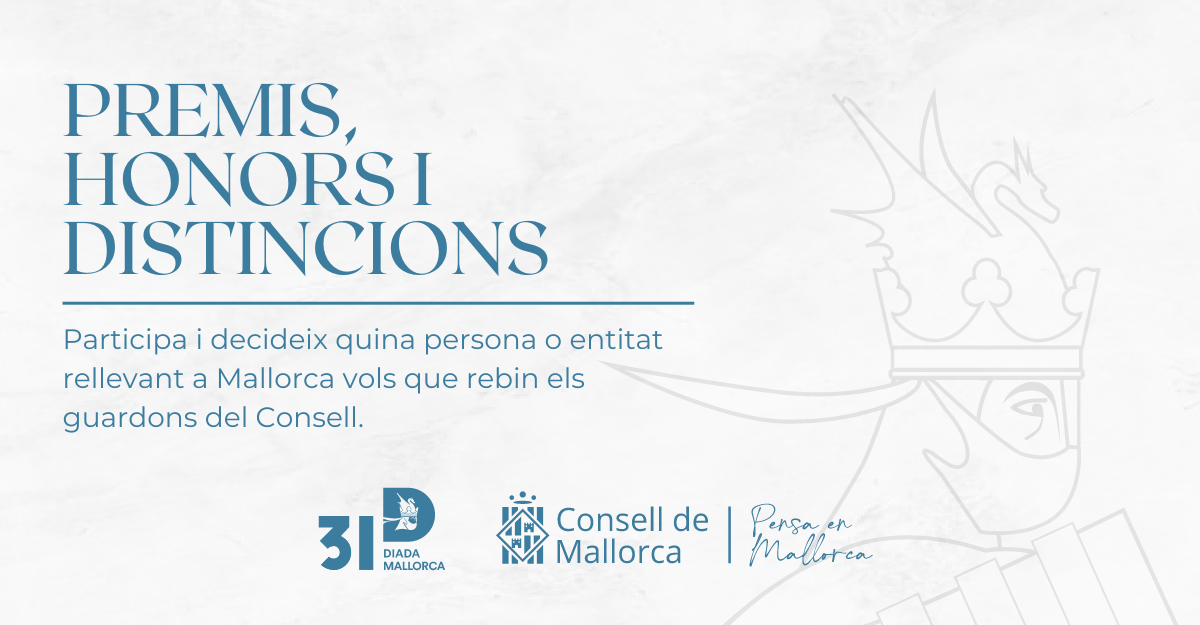 Premis d’Honors i Distincions 2022 del Consell de Mallorca.