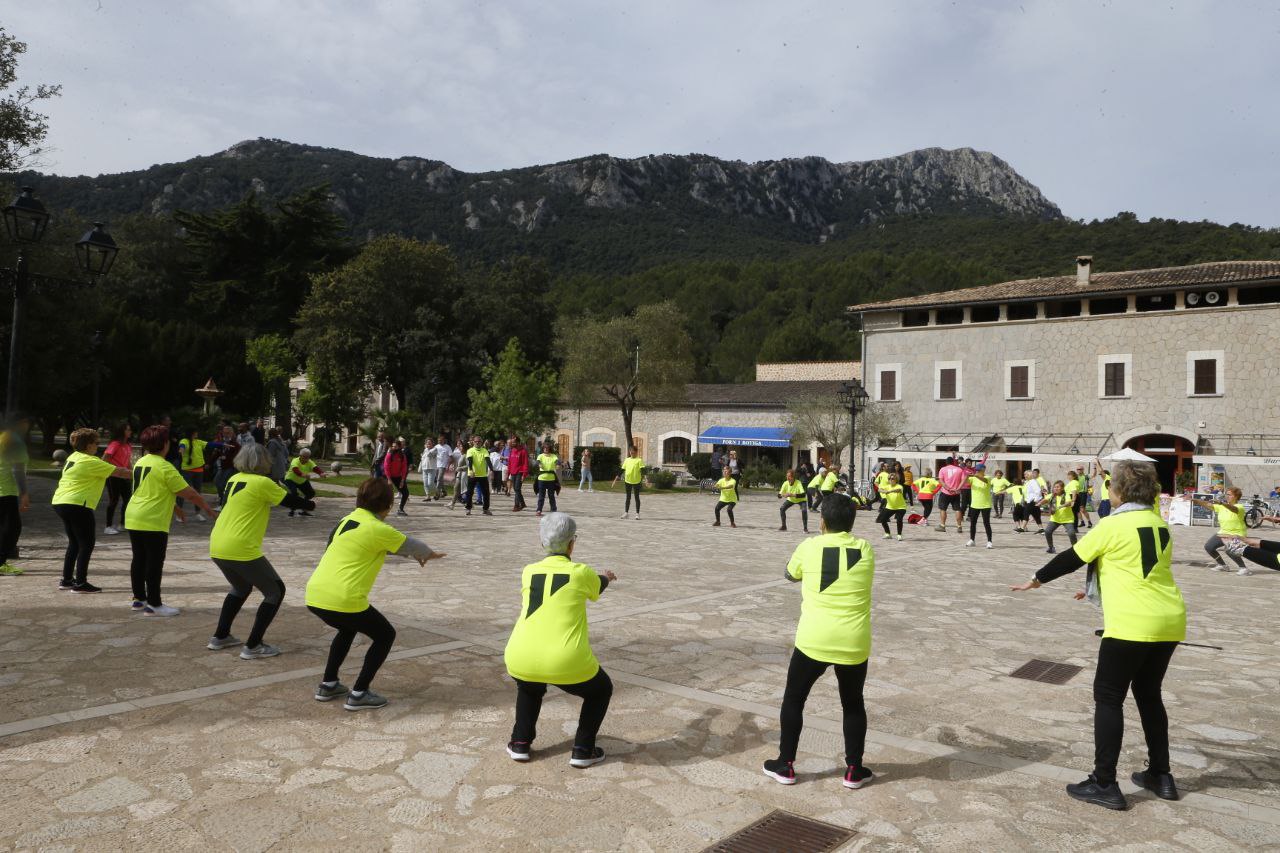 'Mou-te amb salut!', una actividad para gente mayor que se realiza en la mayor parte de municipios de Mallorca.
