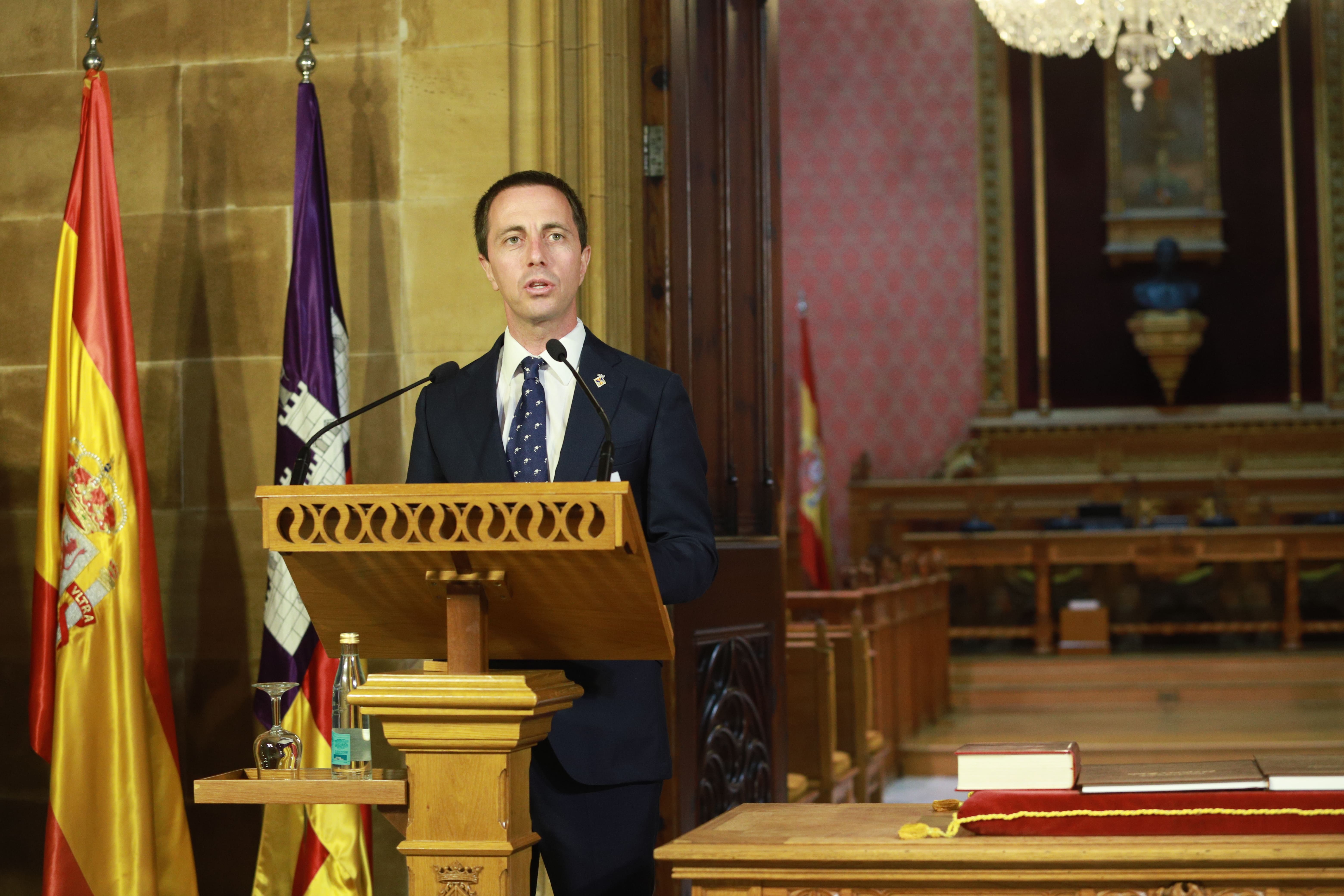 El presidente del Consell de Mallorca, Llorenç Galmés.