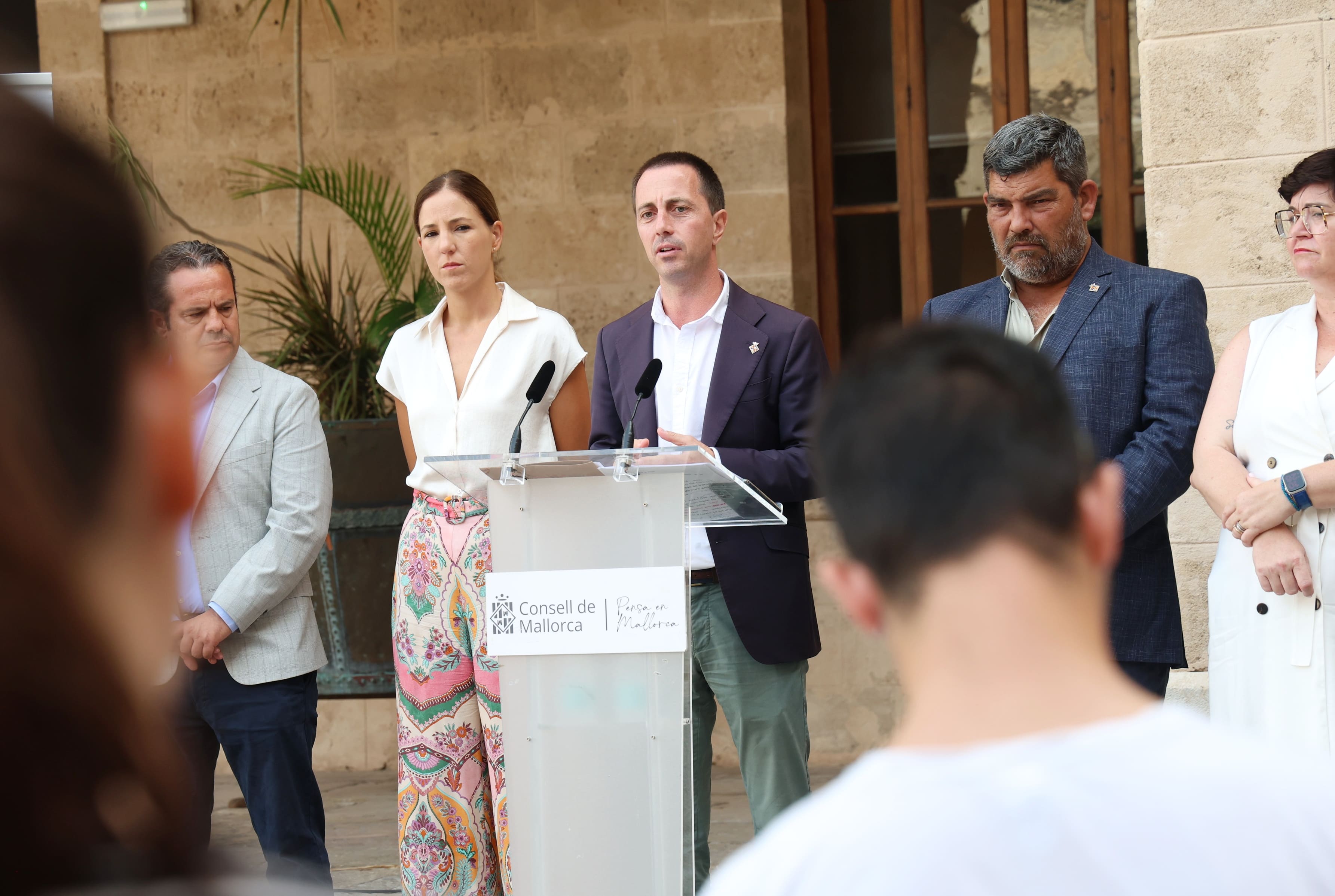 Rueda de prensa del inicio de curso político del Consell de Mallorca.