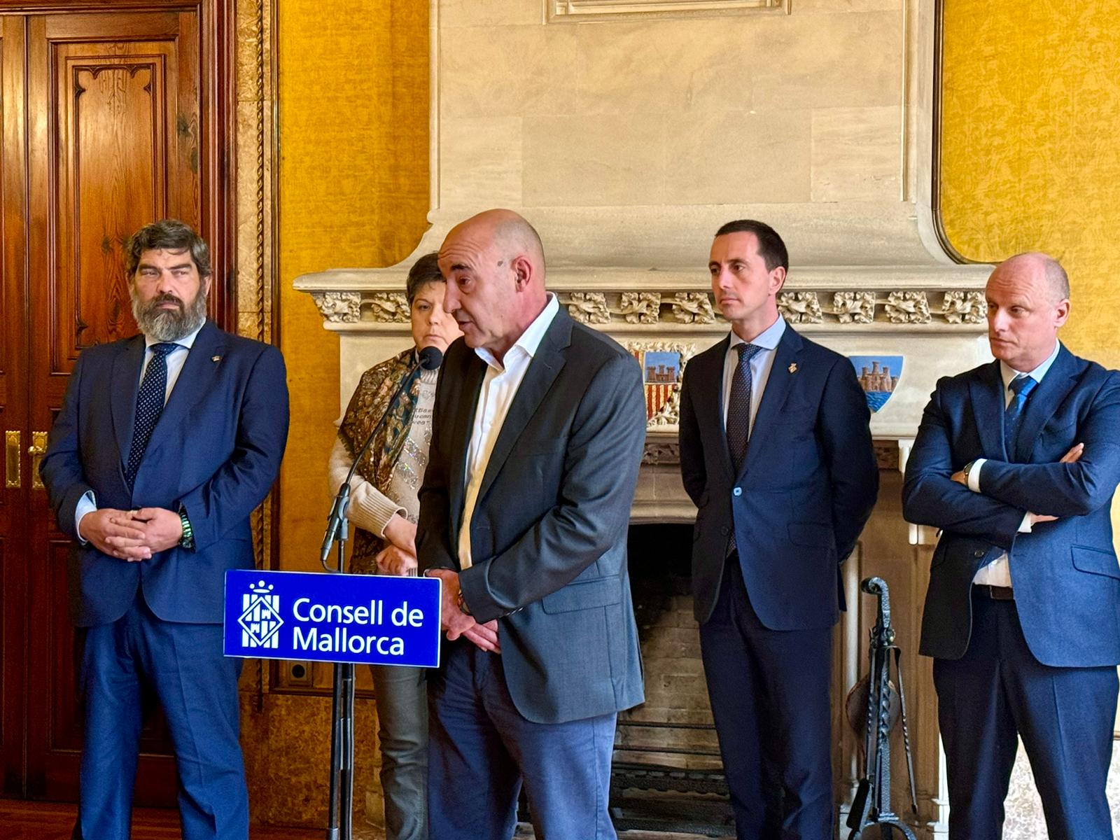 Reunión del Consell de Mallorca con MAC Insular y el Ayuntamiento de Bunyola.