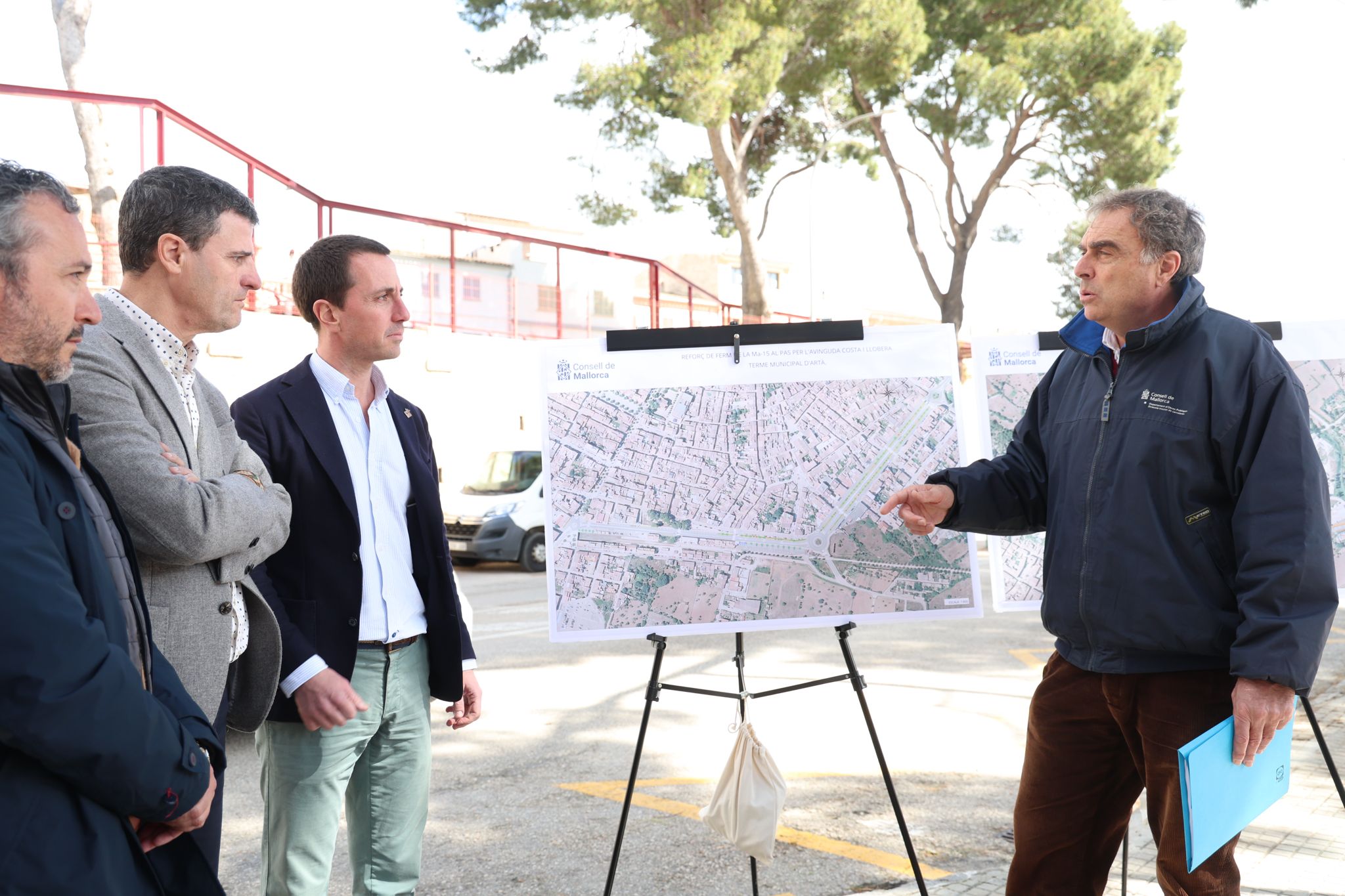 Presentación del proyecto de la variante de Artà y la reforma de la avenida Costa i Llobera.