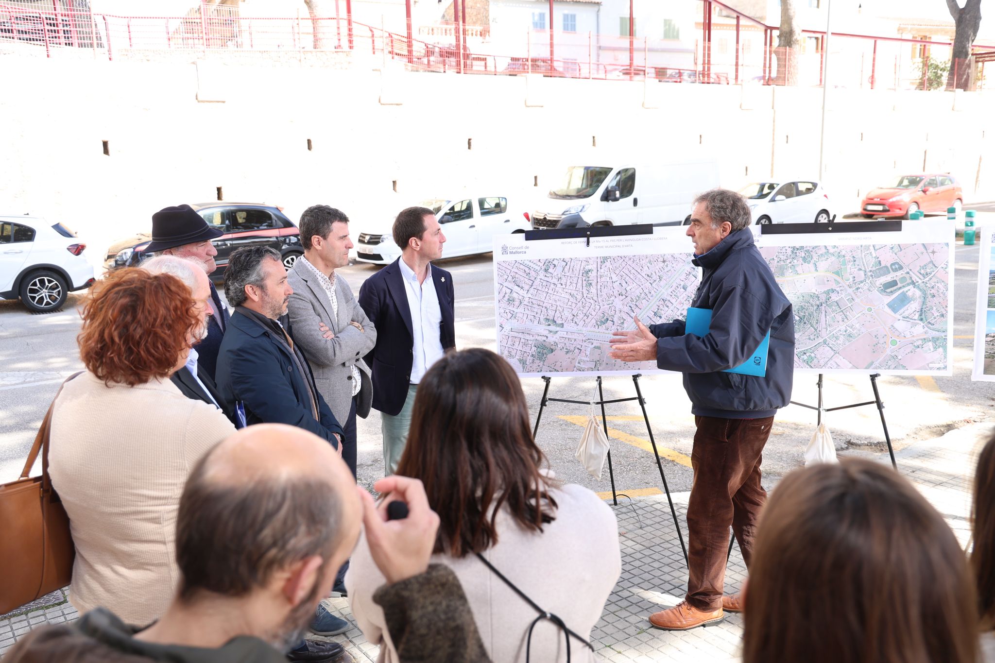 Presentació del projecte de la variant d’Artà i la reforma de l’avinguda de Costa i Llobera.