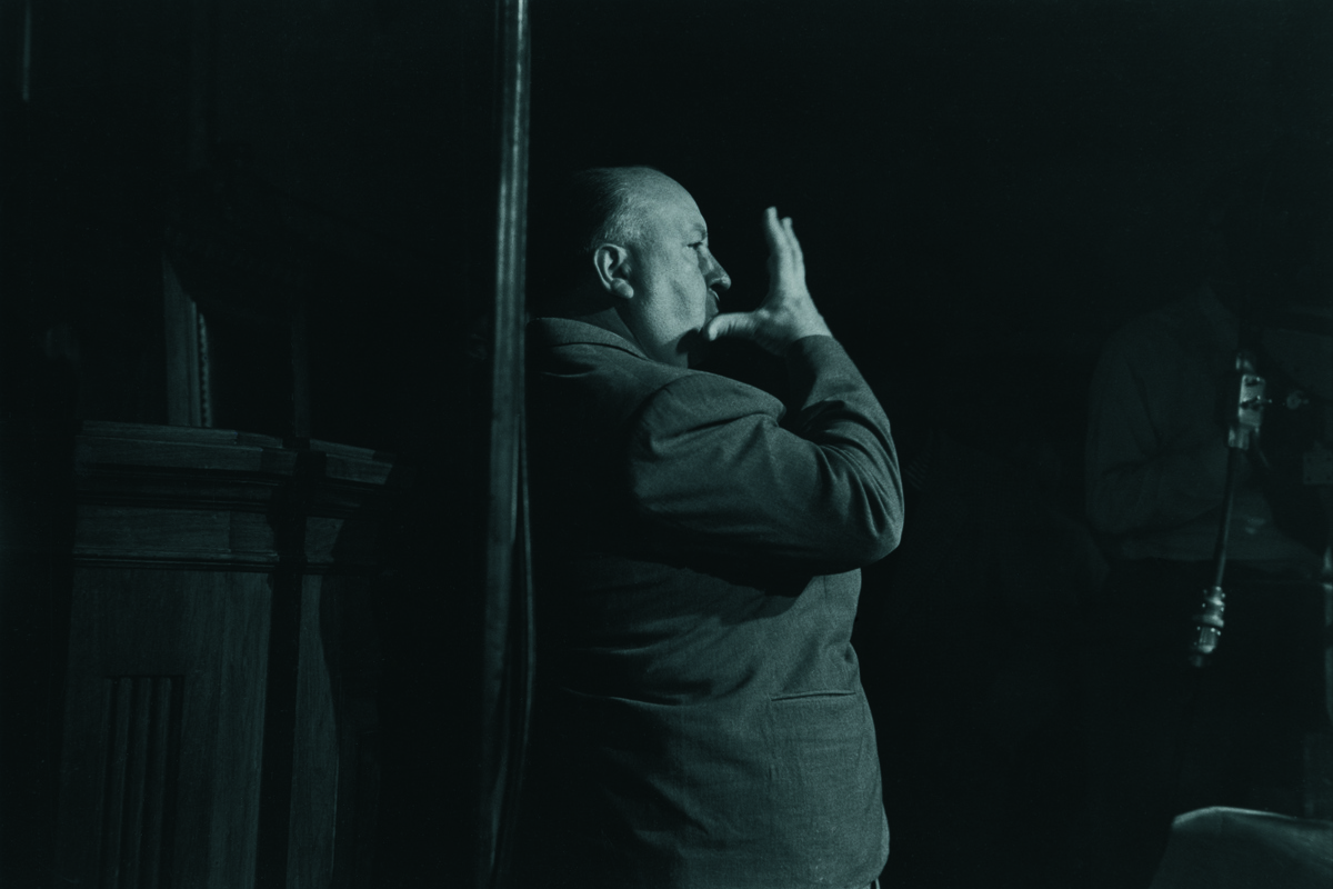 Alfred Hitchcock, Quebec 1951. © Sam Shaw Inc.