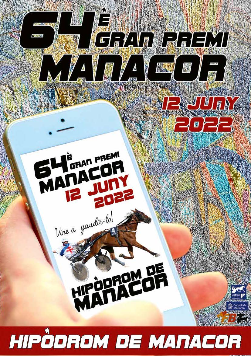 Cartel del Gran Premi Manacor 2022.