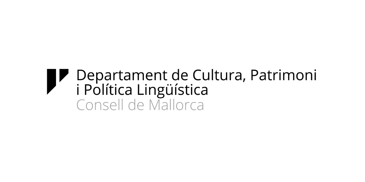 Logo Departament de Cultura, Patrimoni i Política Lingüística
