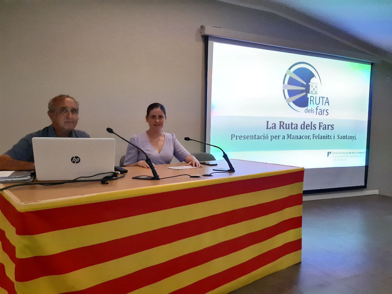 Josep Antoni Aguiló, cap de servei i Aurora Ribot, vicepresidenta i consellera de Sostenibilitat i Medi Ambient
