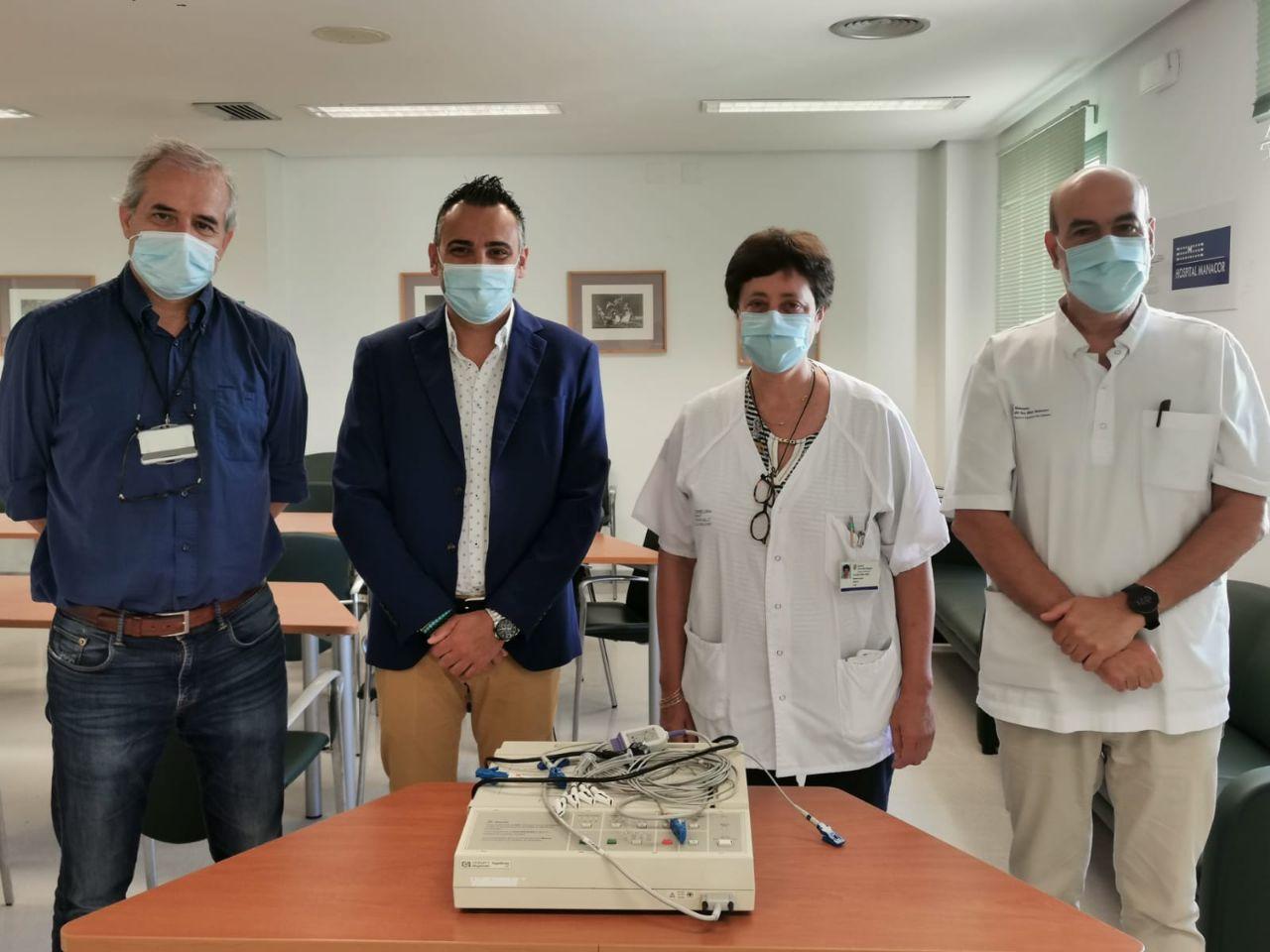 L’Hospital de Manacor cedeix onze electrocardiògrafs a l’IMAS