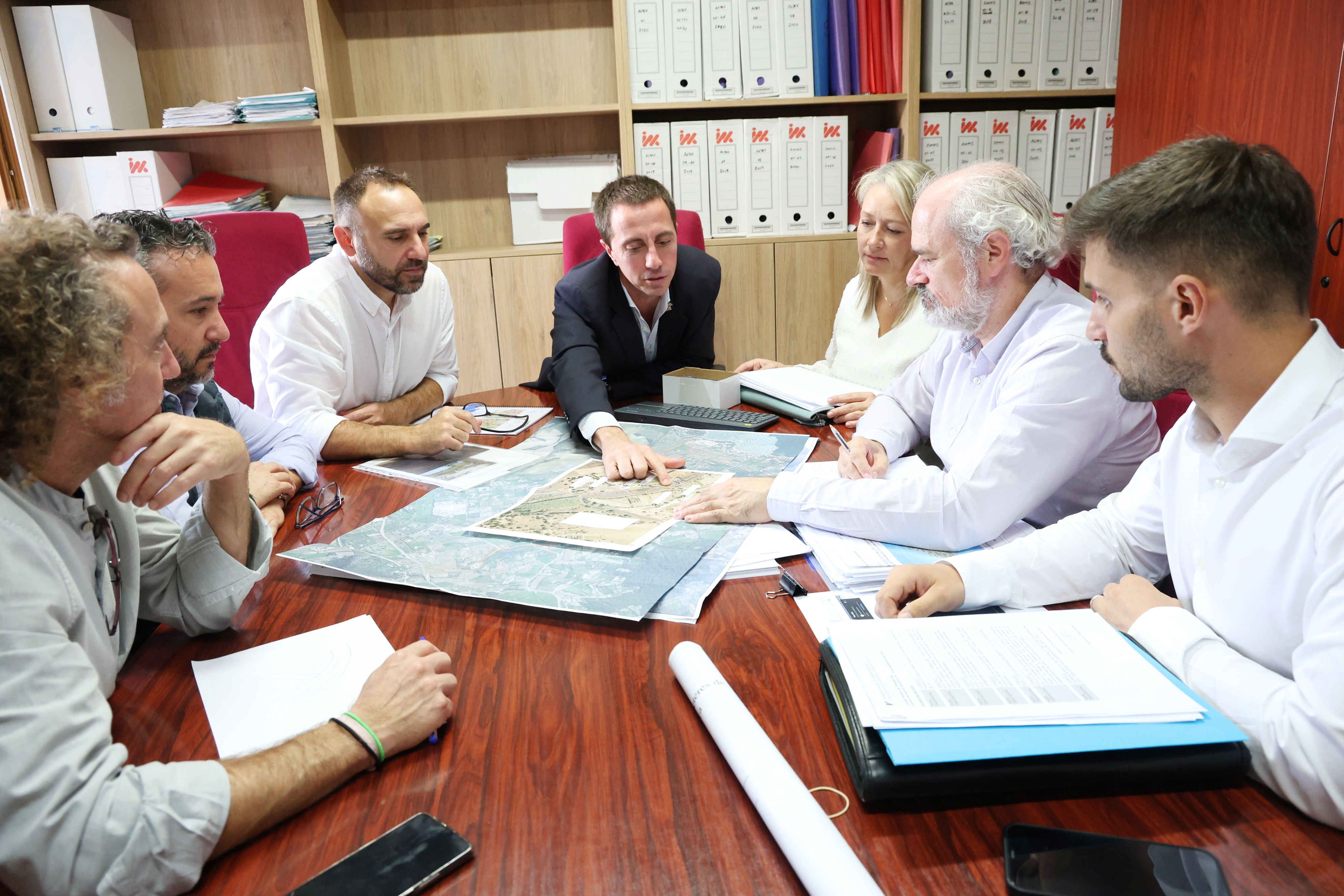Reunión del president Galmés con el alcalde del municipio