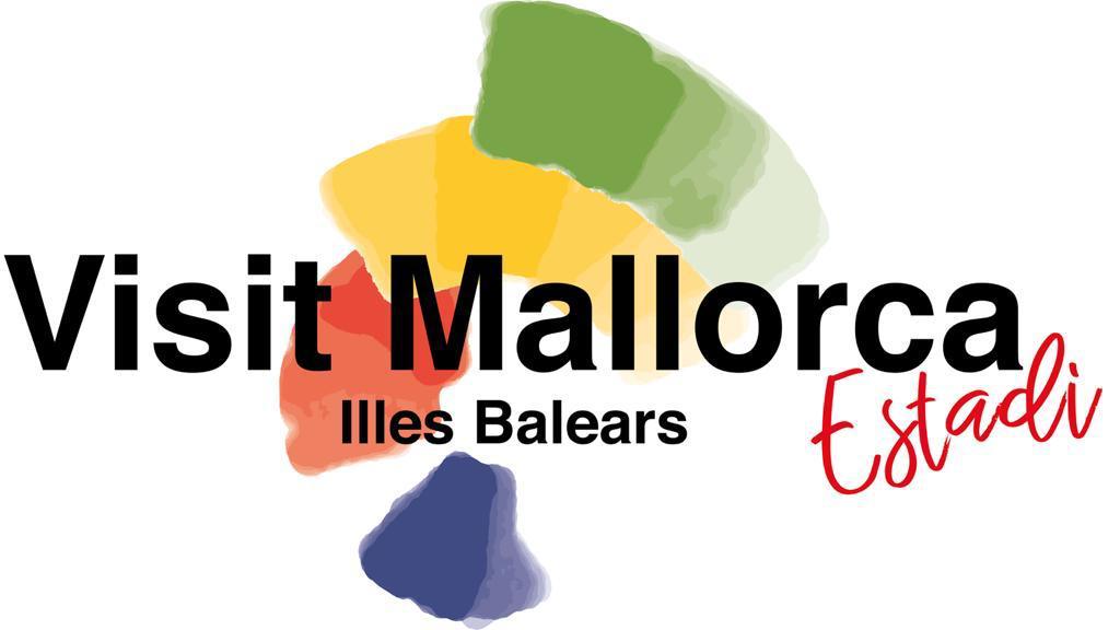 Logo Visit Mallorca Estadi.