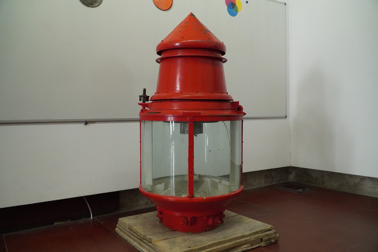 Cúpula de vidre de lluminària de senyalització marítima
