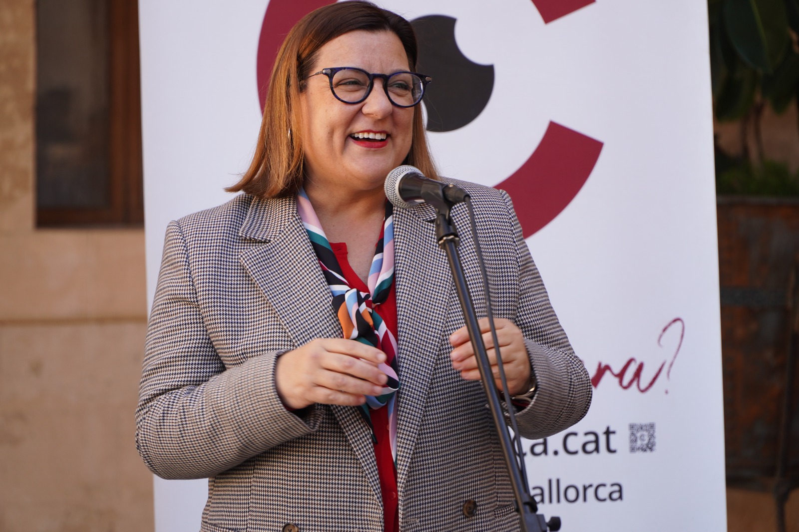 Bel Busquets, vicepresidenta primera i consellera de Cultura, Patrimoni i Política Lingüística