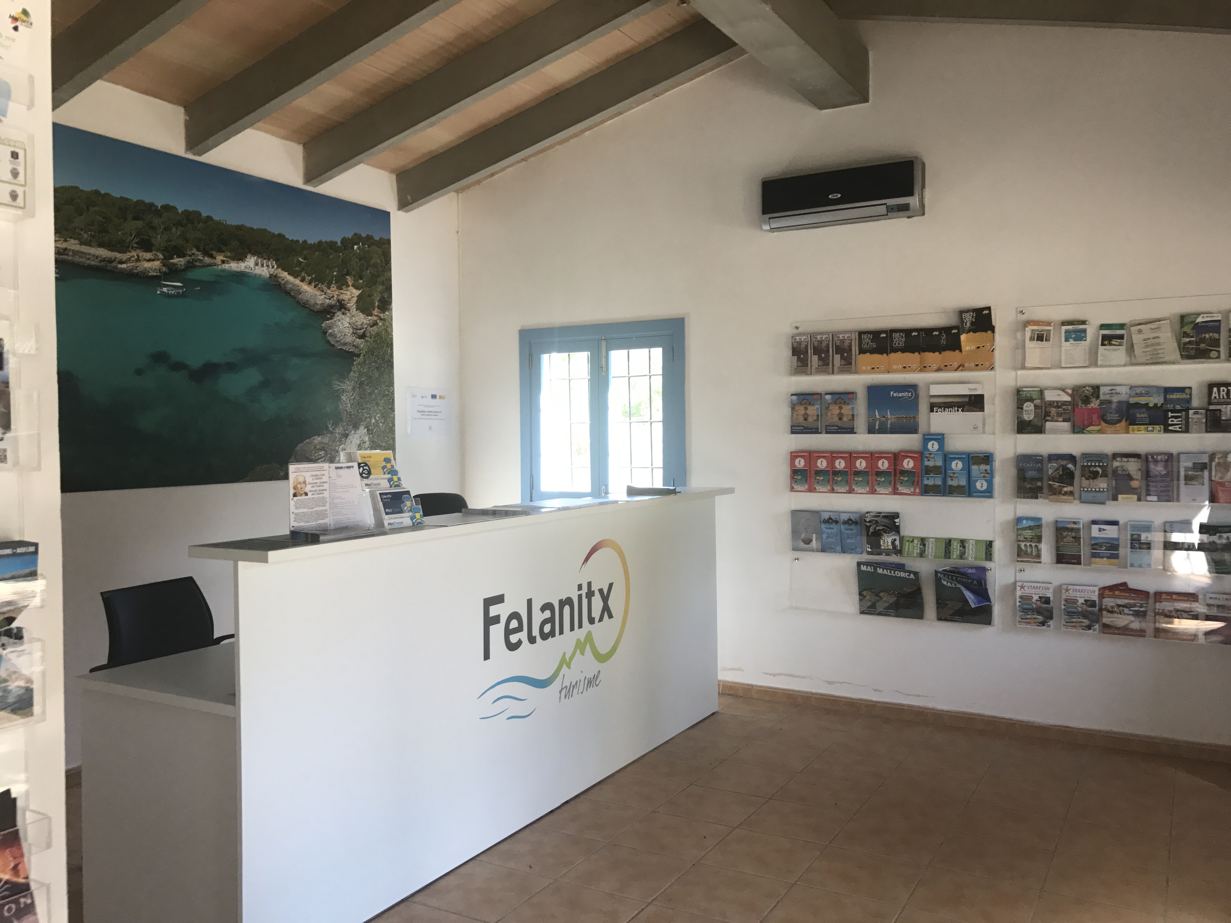Oficina d'Informació Turística de Felanitx. Foto cedida per l'Ajuntament de Felanitx.