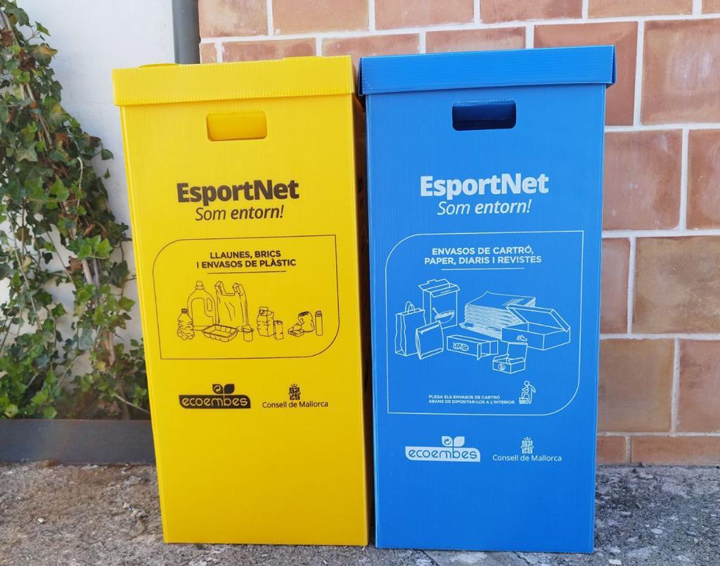Aquesta proposta de distribució de contenidors es centra en el reciclatge “blau i groc”.