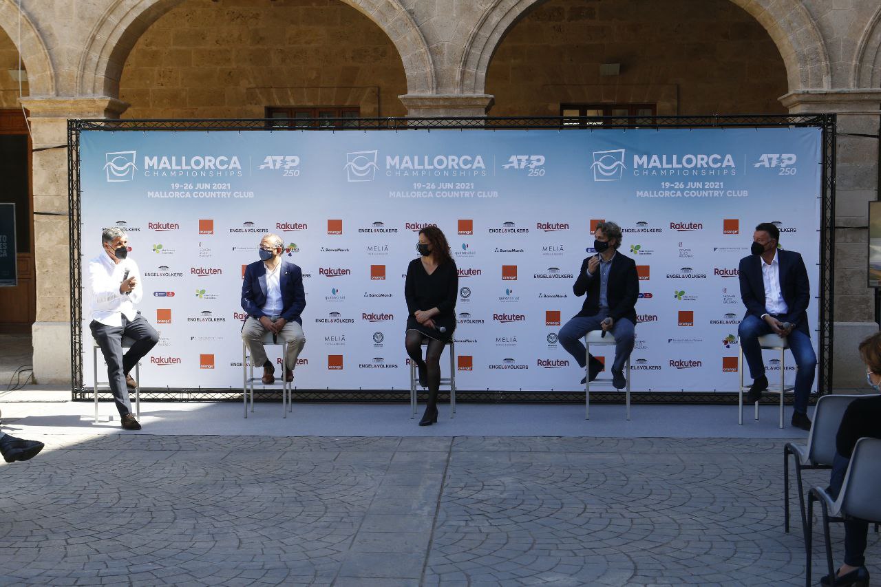 Presentació del torneig ATP Mallorca Championships.