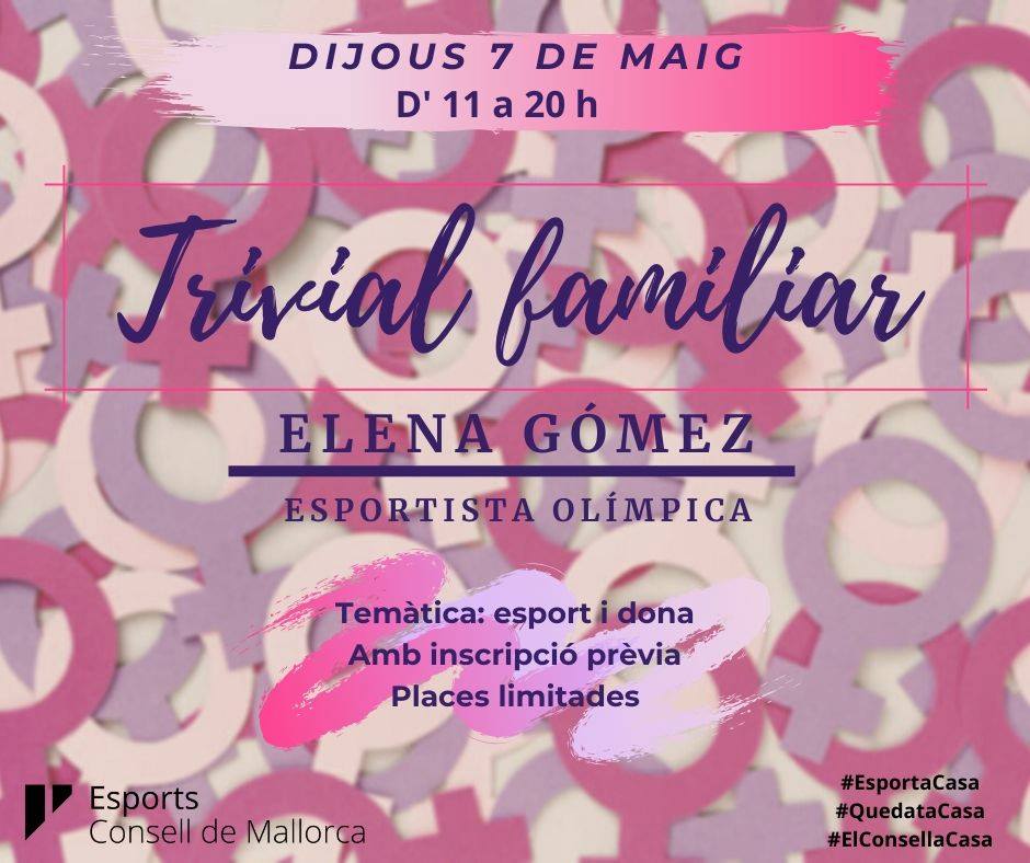 La pròxima edició dels trivials familiars, preparada per la gimnasta mallorquina Elena Gómez, es dedicarà a la dona en l’esport.