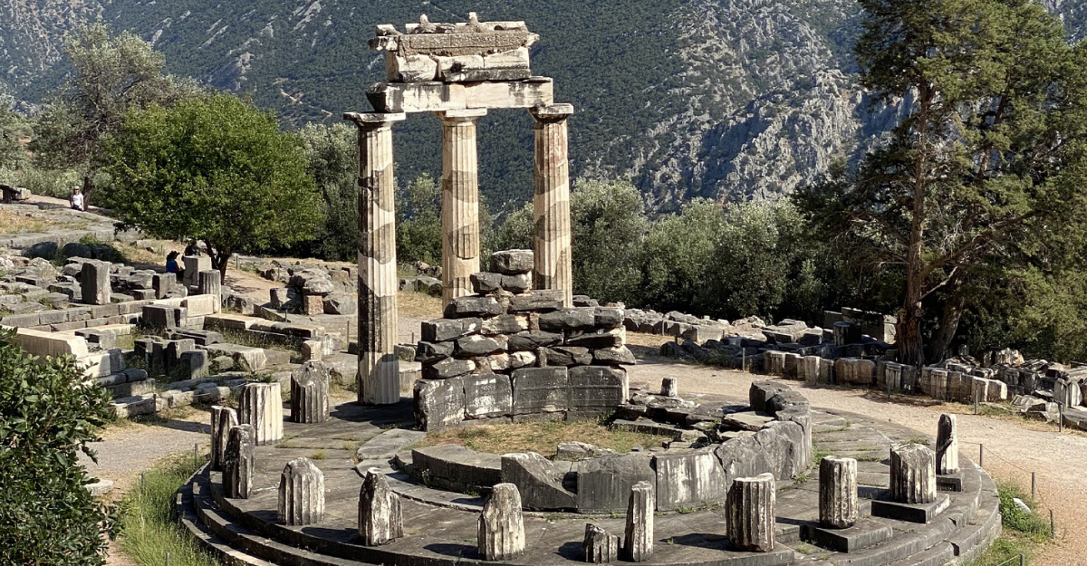 Oracle de Delfos, Grècia