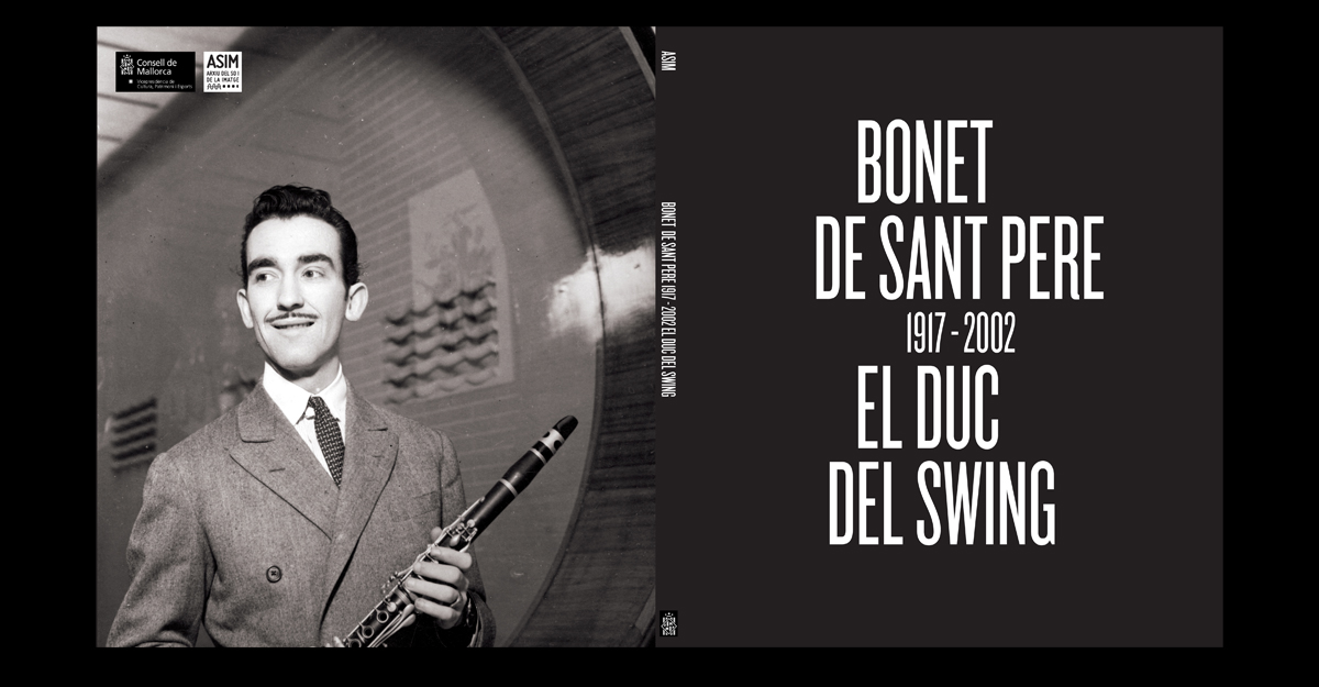 10. Portada del catàleg <i>Bonet de Sant Pere (1917-2002): el duc del swing</i> (2015)