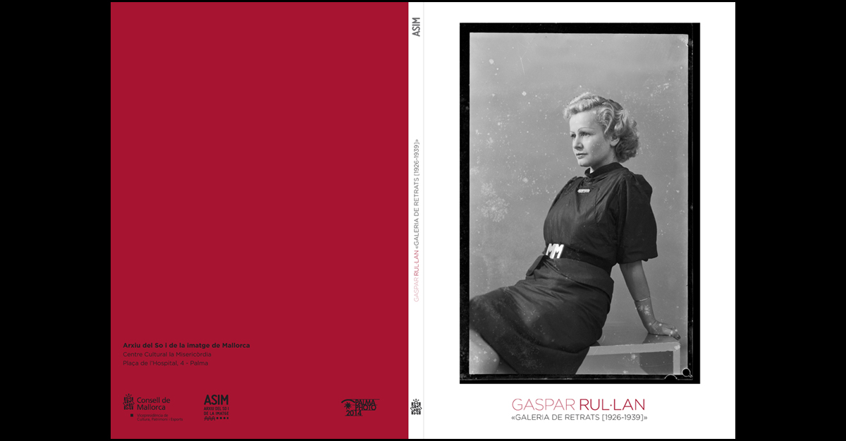 09. Portada del catàleg <i>Gaspar Rul·lan: galeria de retrats 1926-1939</i> (2014)