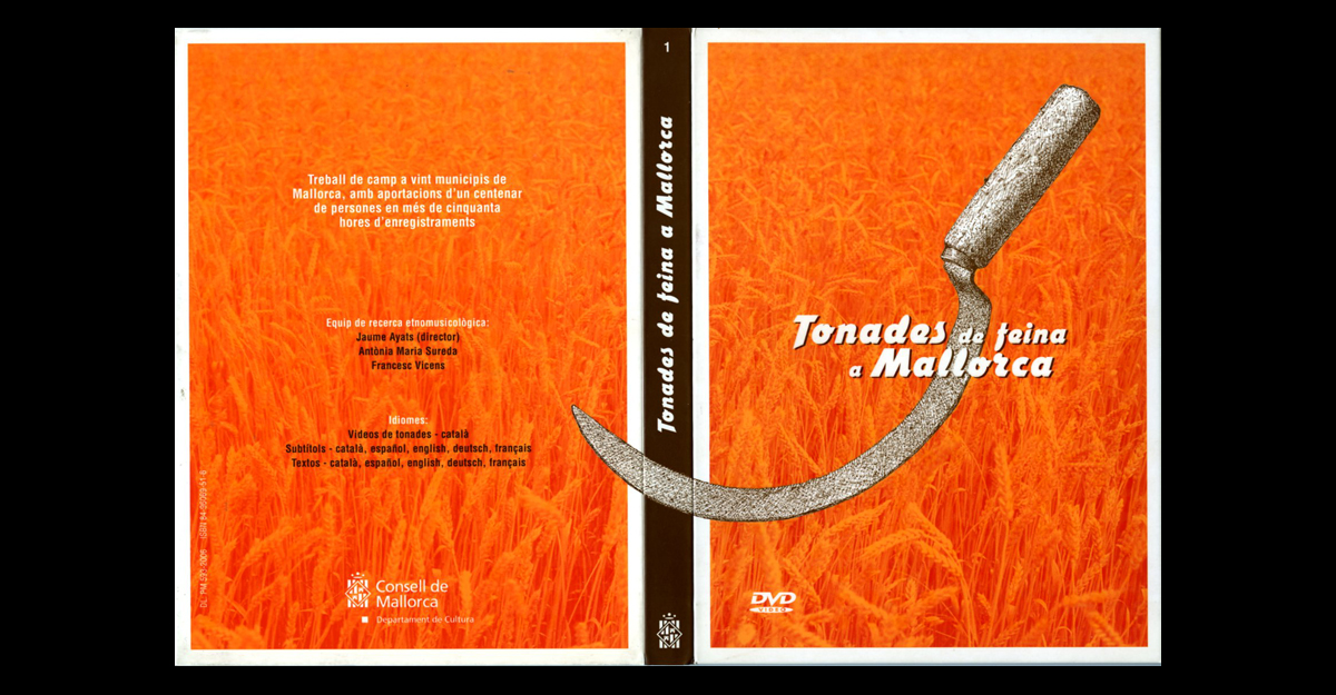 Carátula del DVD <i>Tonades de feina a Mallorca</i> (2006)