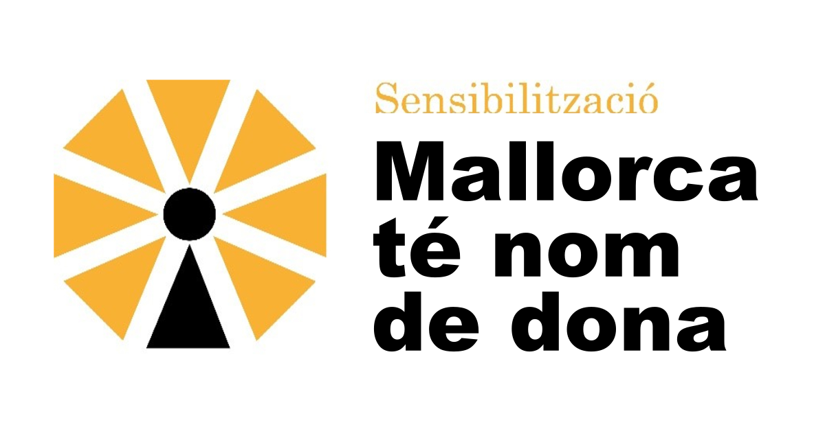 Cartel de la campaña «Mallorca té nom de dona»