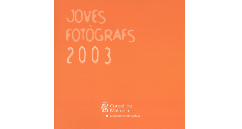 04. Cubierta <i>Jóvenes Fotógrafos 2003</i>