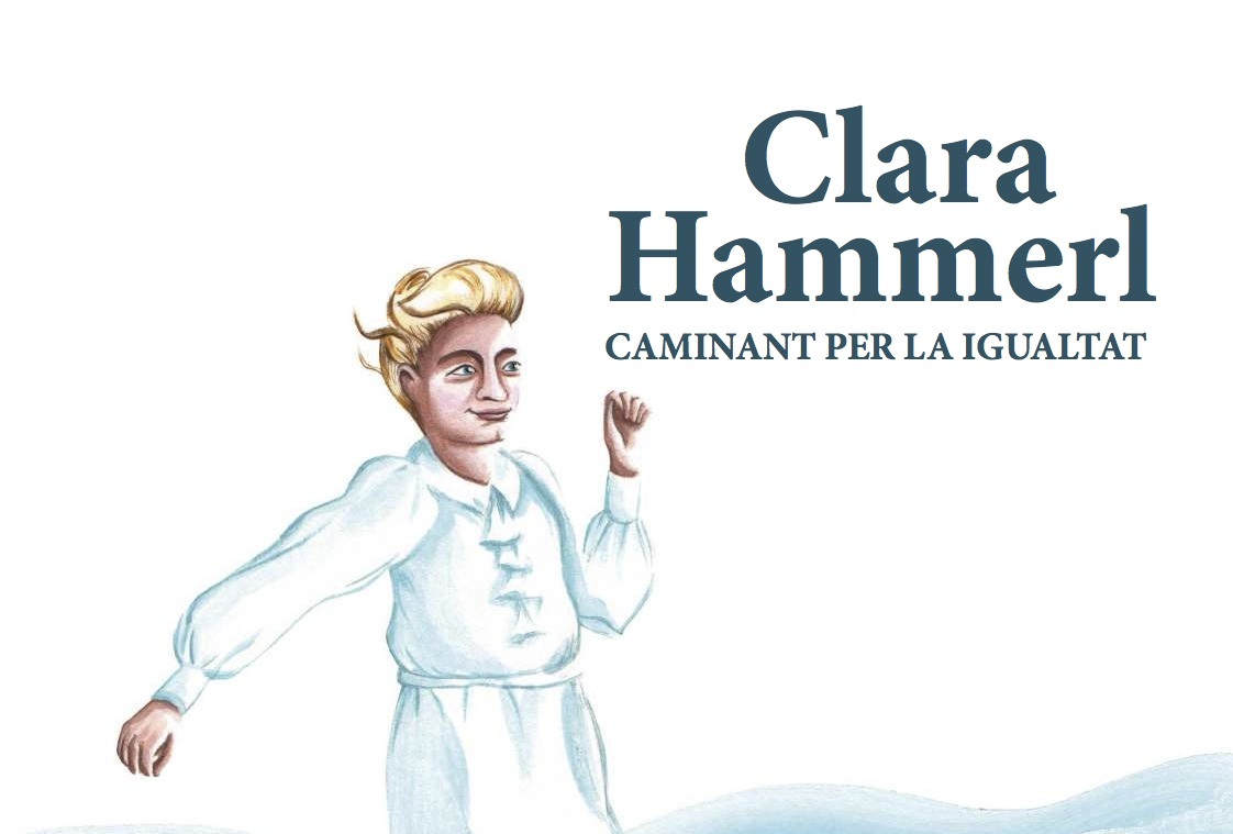 Portada del còmic <i>Clara Hammerl, caminat per la igulatat</i>