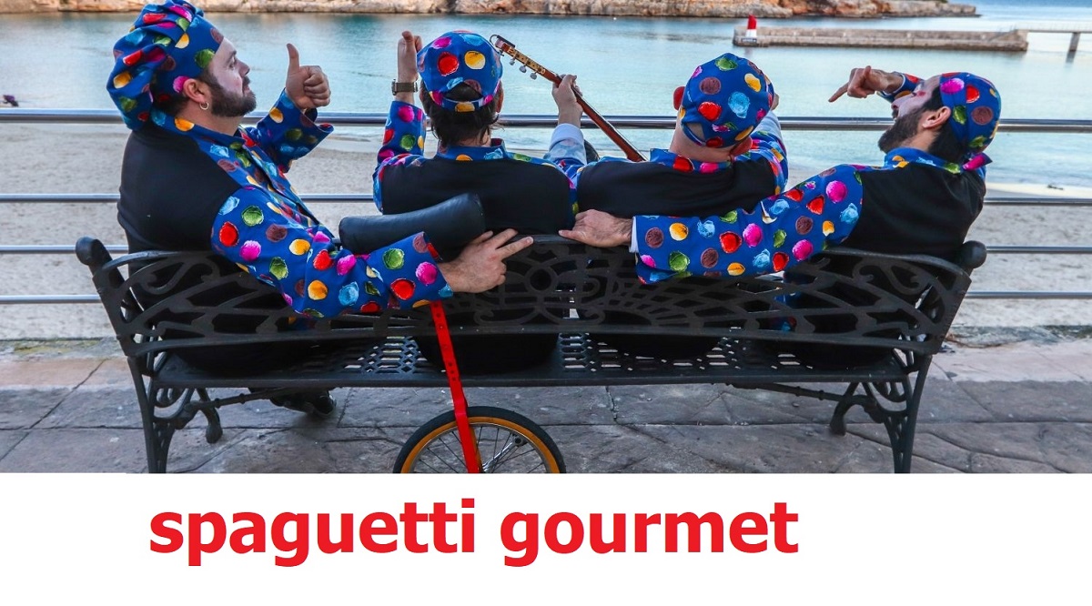 Espectáculo de calle Spaguetti gourmet