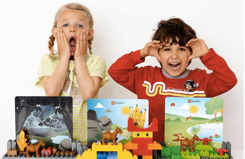Taller Els més petits aprenen a construir un conte amb LEGO